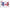 Coffret Drapeau Gourmand comprenant trois pack mini bleu blanc et rouge